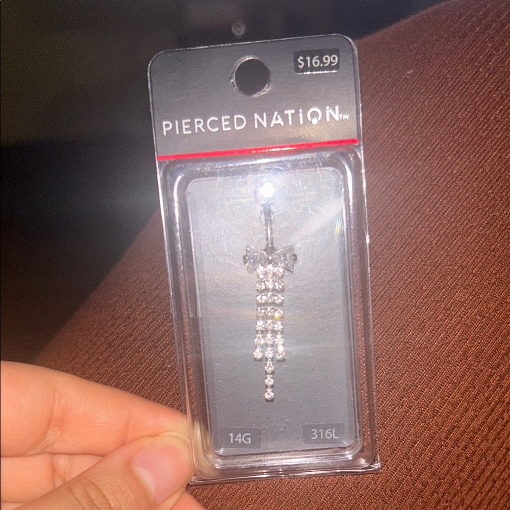 Spencer's Silver belly piercing